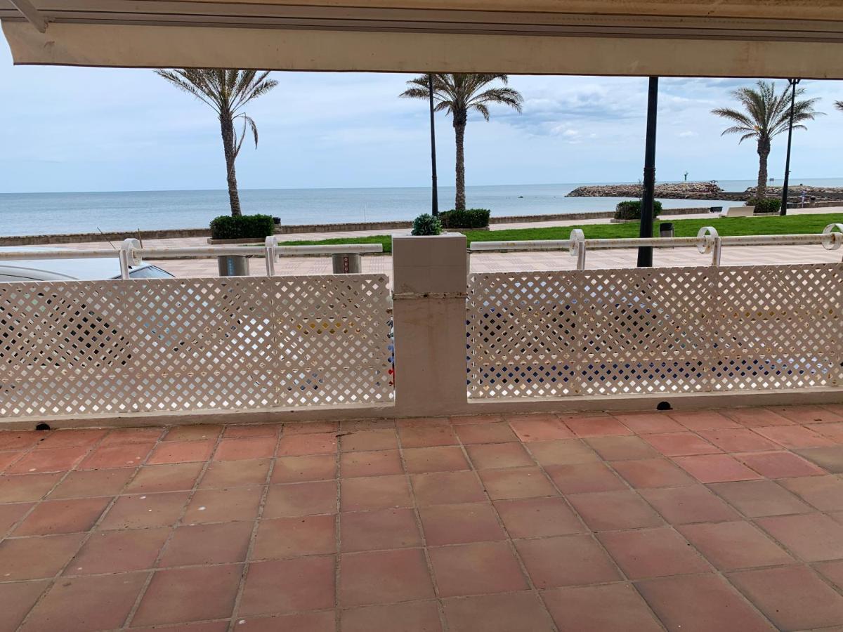Apartamento Primera Linea De Playa Port Saplaya Exteriör bild